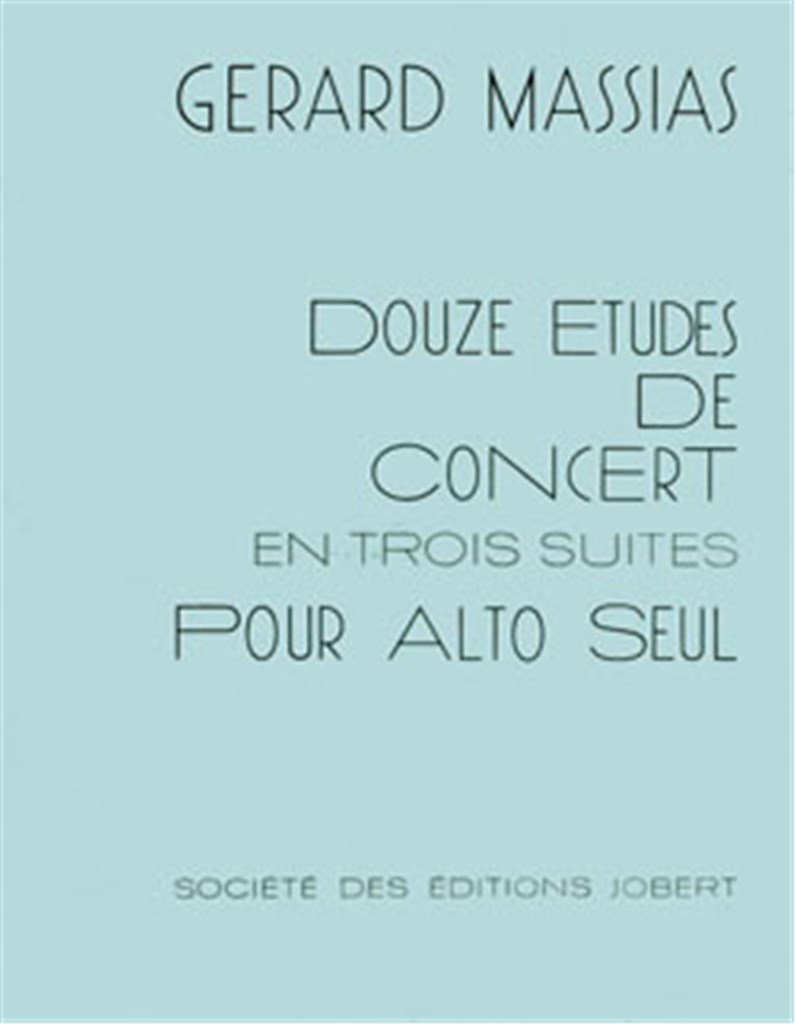 Etudes de concert en trois suites (12)